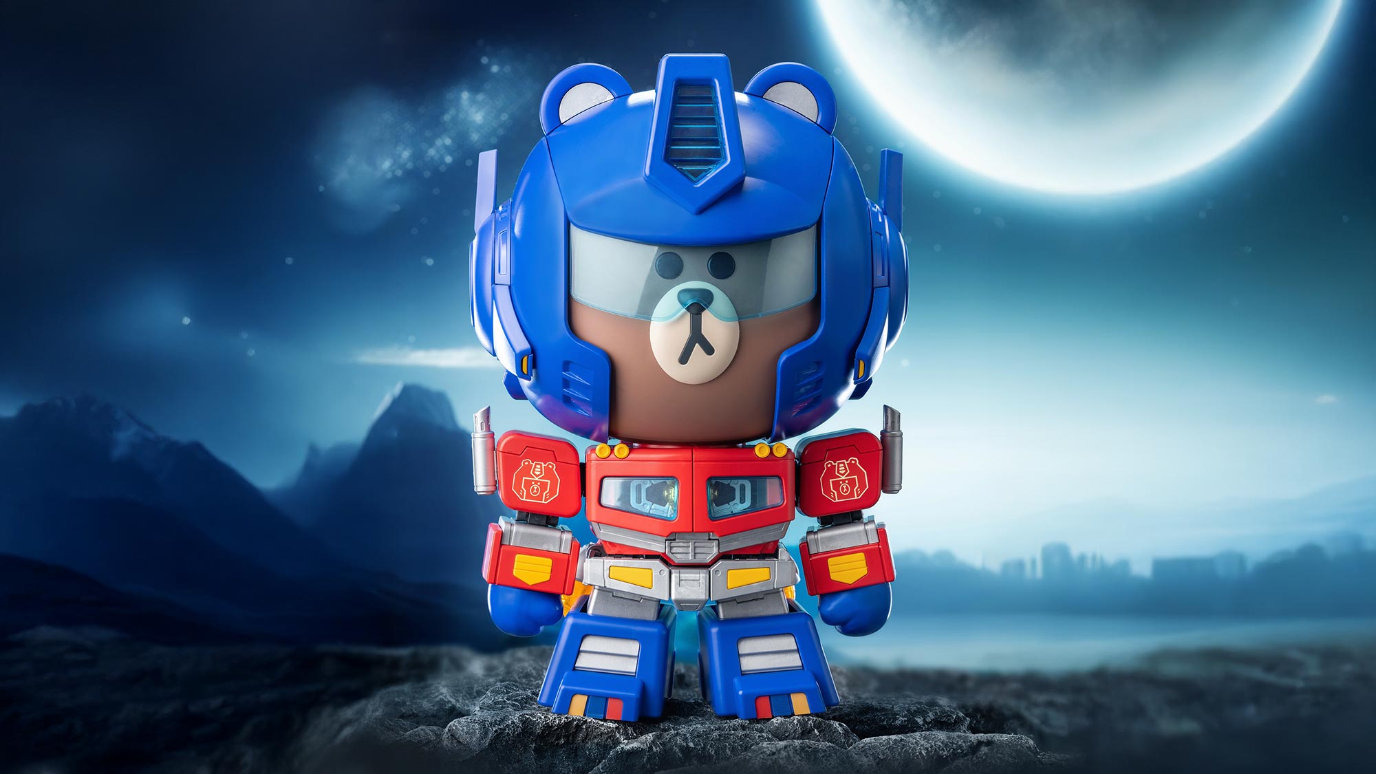 When Transformers Met Line Friends: Optimus Prime × Brown Is Now a
