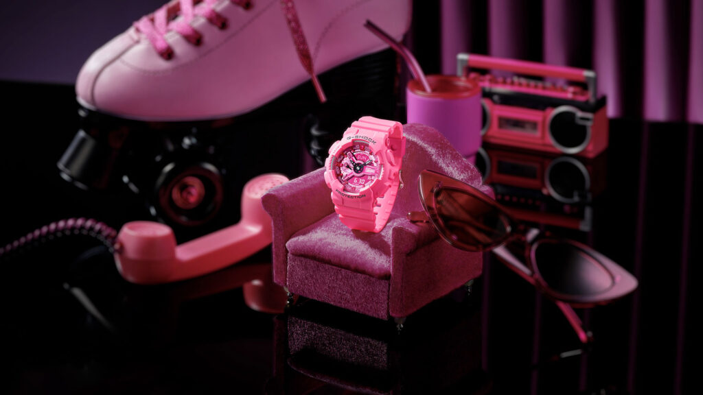 Casio G-Shock GMAS110BE-4A Barbie Wristwatch