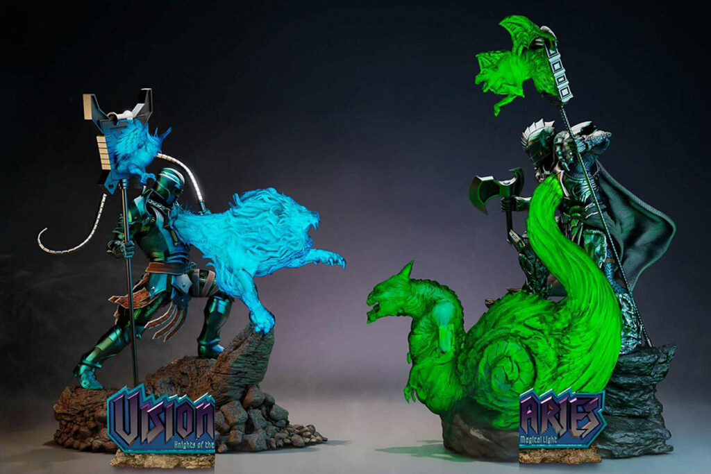 Darkstorm Visionaries Statue by SaberMach
