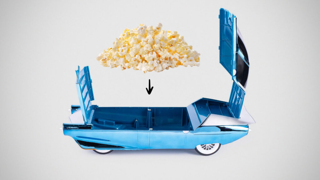 Fantastic Four: First Steps “Fantasticar” Popcorn Bucket – Limited Edition Exclusive