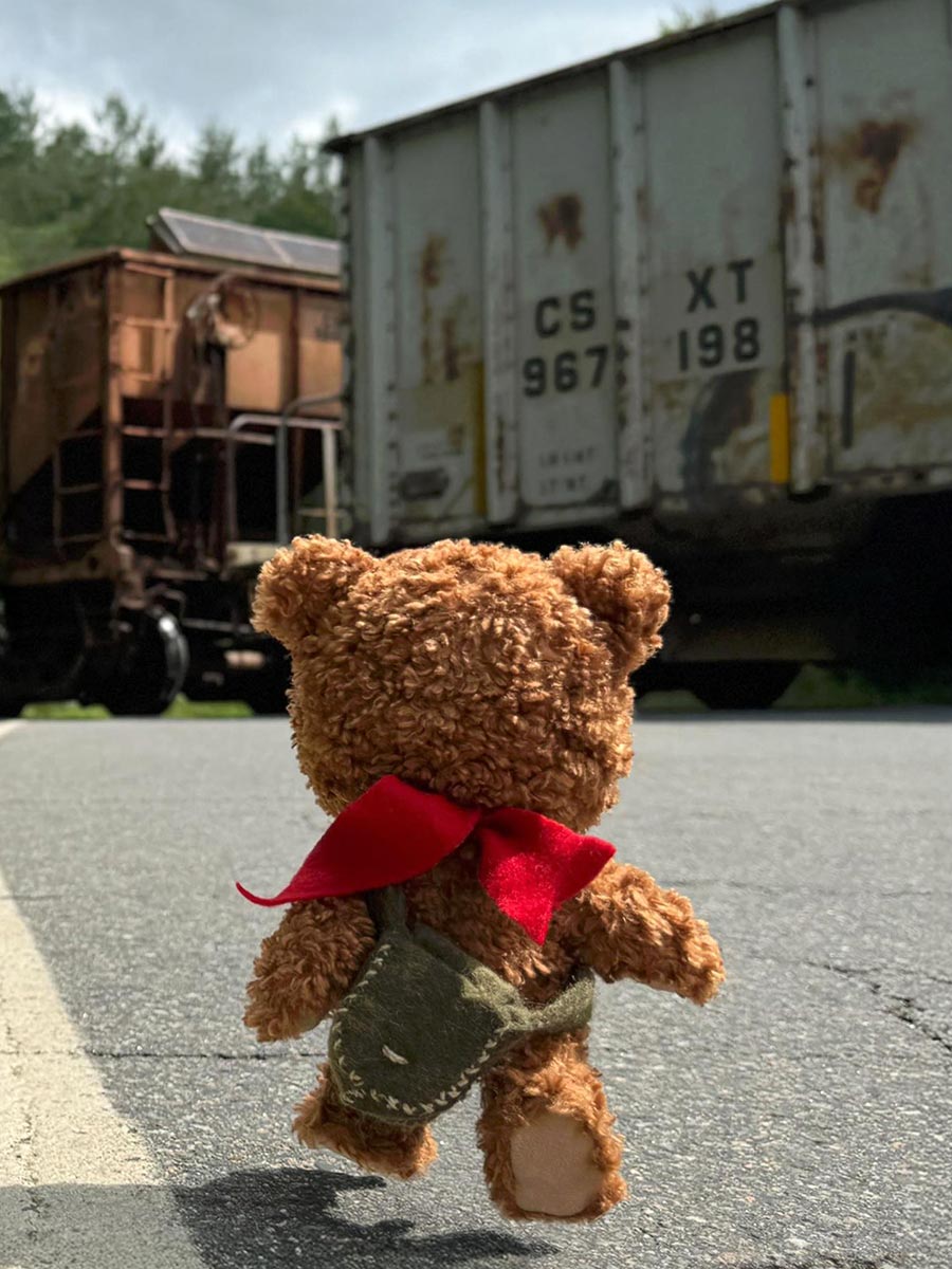 Here There Bear 10” Posable Bear