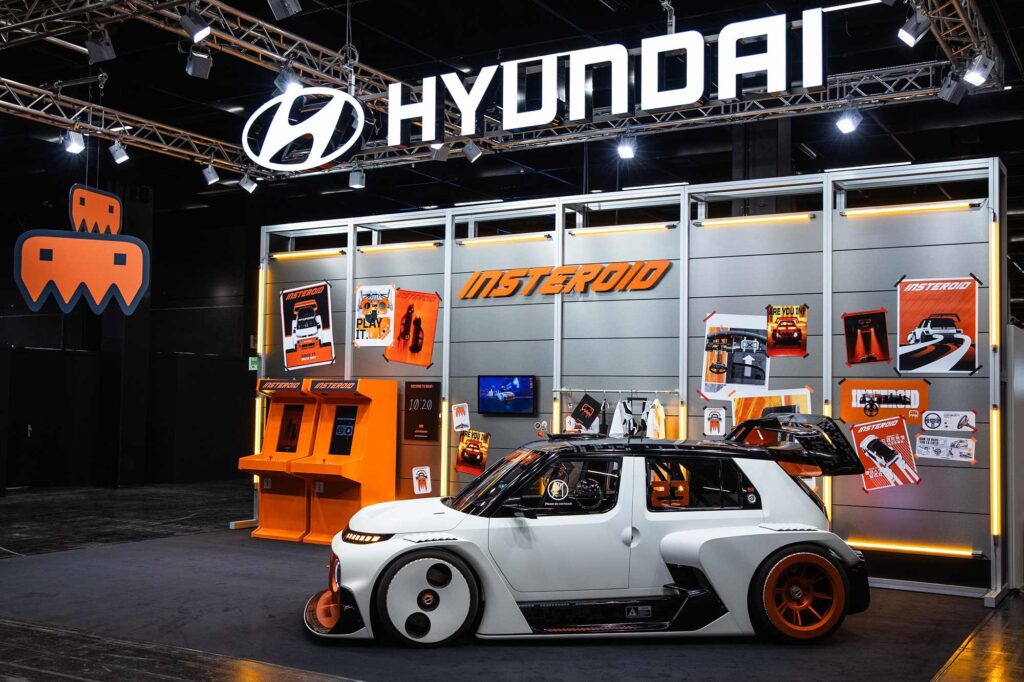 Hyundai INSTEROID Concept Car and Video Game
