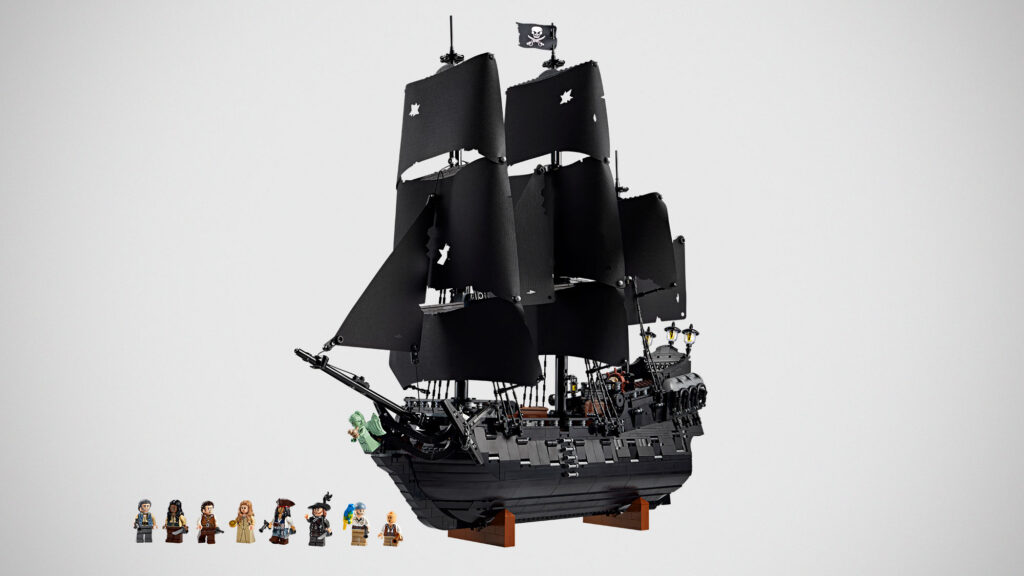 LEGO Icons Captain Jack Sparrow’s Pirate Ship Set (10365)