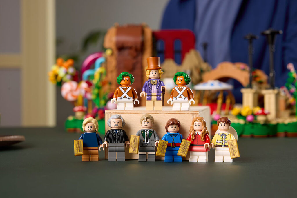 LEGO Ideas Willy Wonka & the Chocolate Factory, Classic Movie Set (21360)