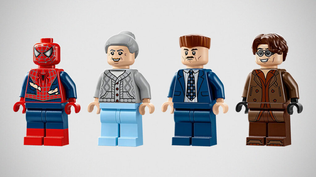 LEGO Marvel Spider-Man vs. Doc Ock Subway Train Scene (76321)