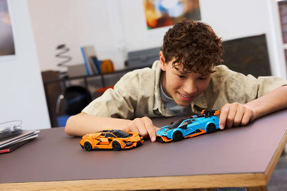 LEGO Speed Champions Lamborghini Revuelto & Huracán STO (77238)