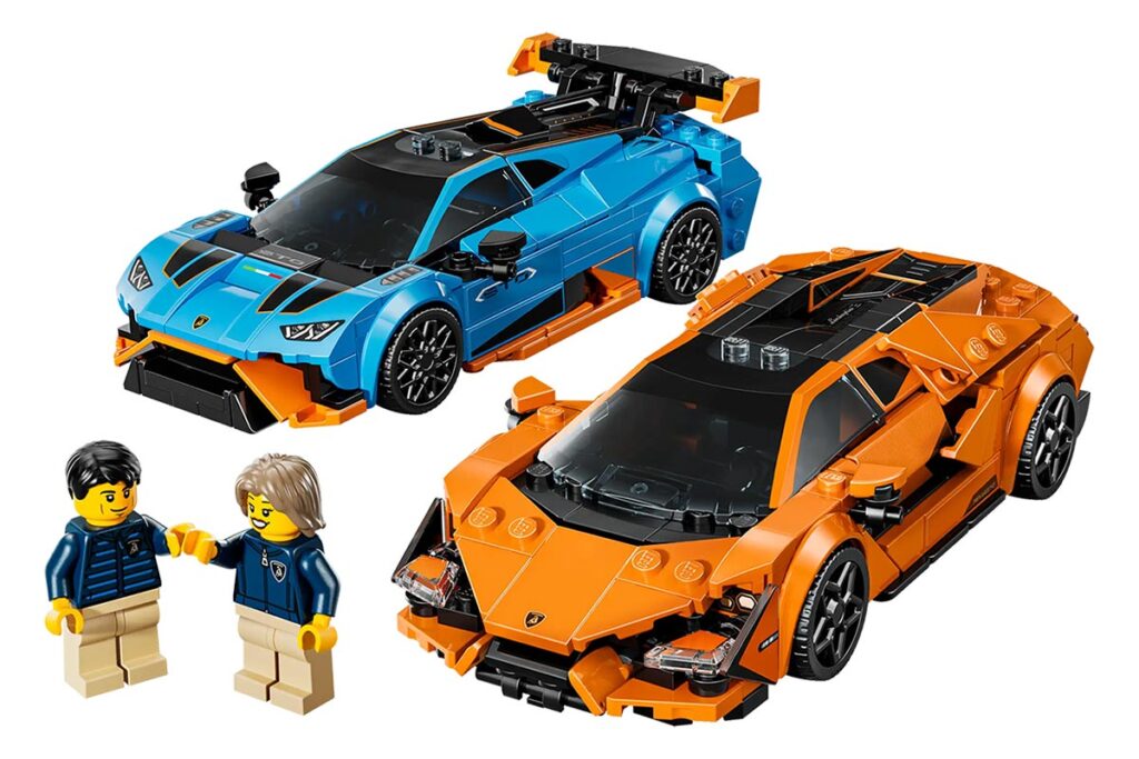 LEGO Speed Champions Lamborghini Revuelto & Huracán STO (77238)