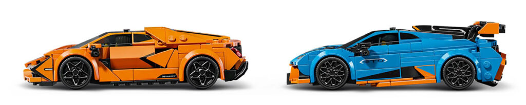 LEGO Speed Champions Lamborghini Revuelto & Huracán STO (77238)