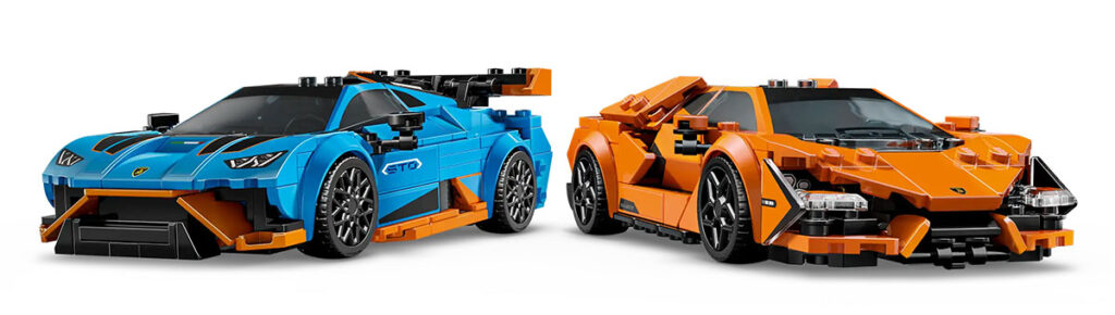 LEGO Speed Champions Lamborghini Revuelto & Huracán STO (77238)