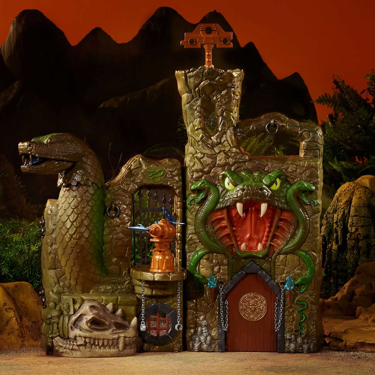 Masters of the Universe Origins Snake Lair Playset