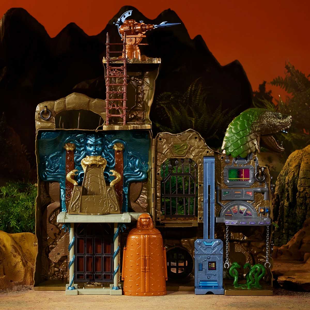Masters of the Universe Origins Snake Lair Playset