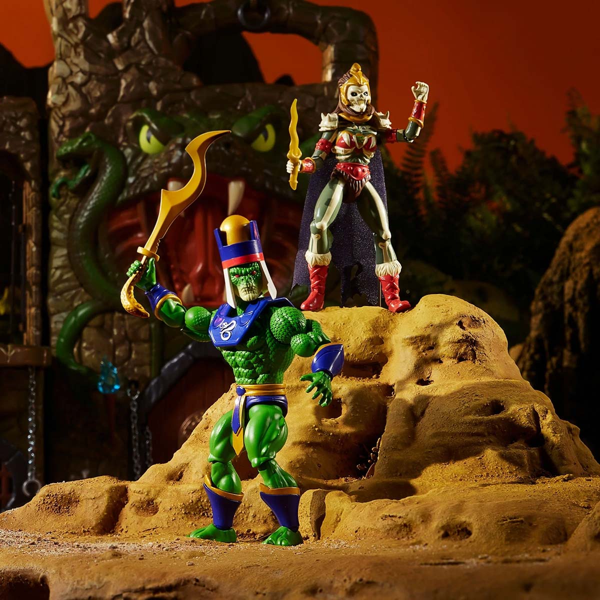 Masters of the Universe Origins Snake Lair Playset