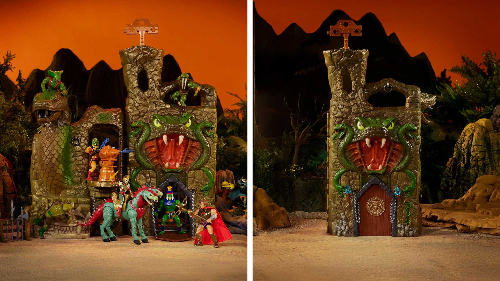 Masters of the Universe Origins Snake Lair Playset