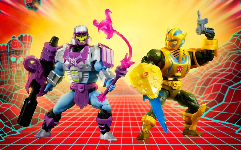 Masters of the Universe x Transformers Action Figures