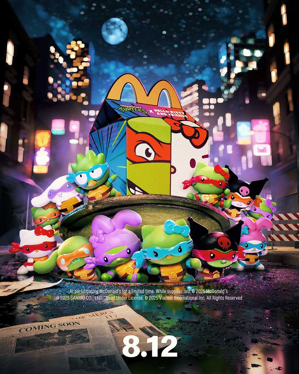 Teenage Mutant Ninja Turtles × Hello Kitty and Friends Happy Meal