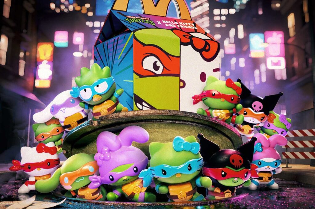 Teenage Mutant Ninja Turtles × Hello Kitty and Friends Happy Meal