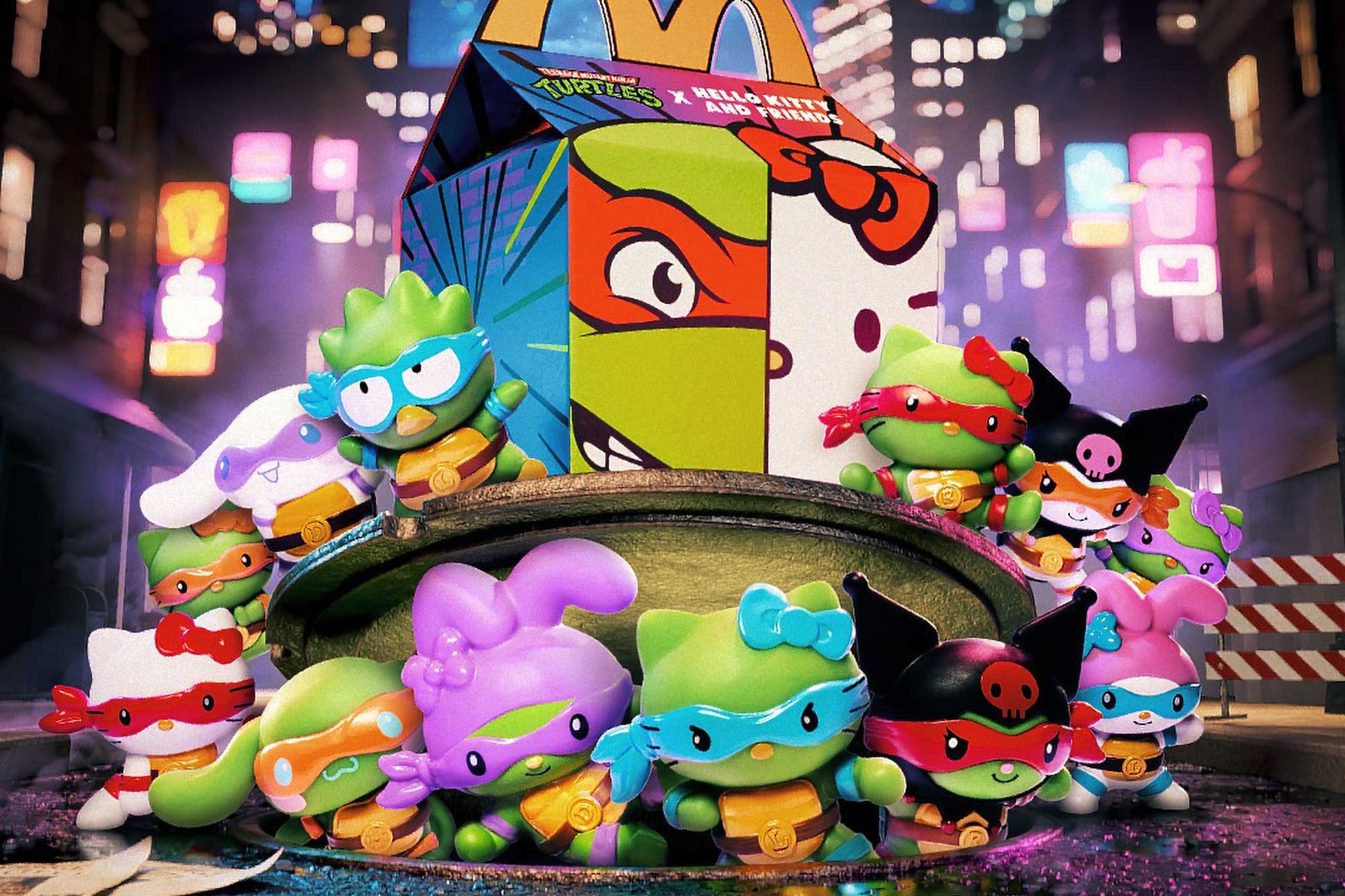 Teenage Mutant Ninja Turtles × Hello Kitty and Friends Happy Meal