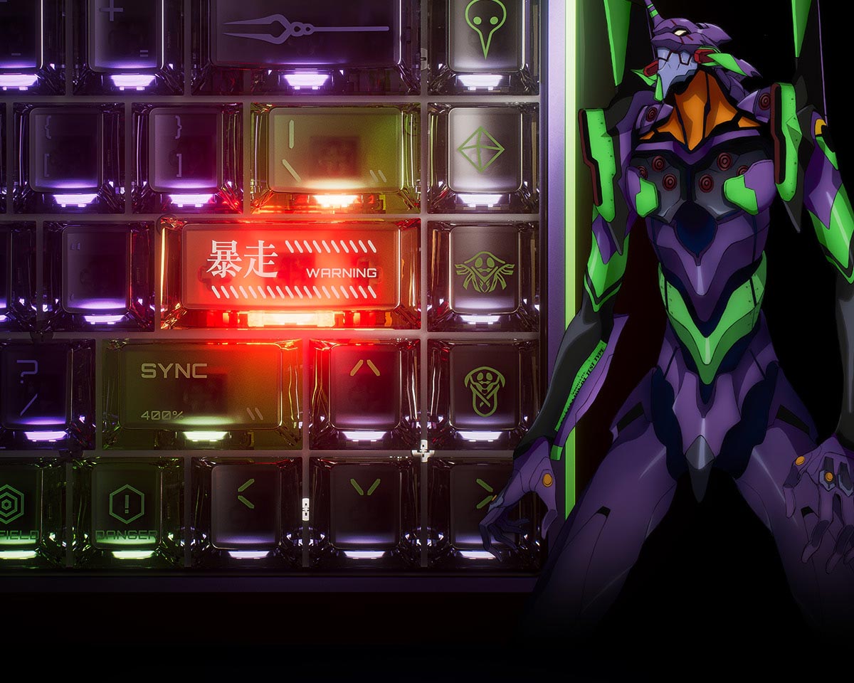 MelGeek x Evangelion Magnetic Switch Keyboard
