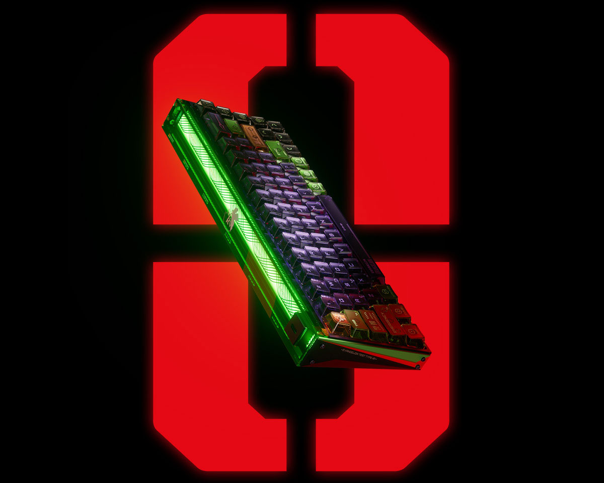 MelGeek x Evangelion Magnetic Switch Keyboard