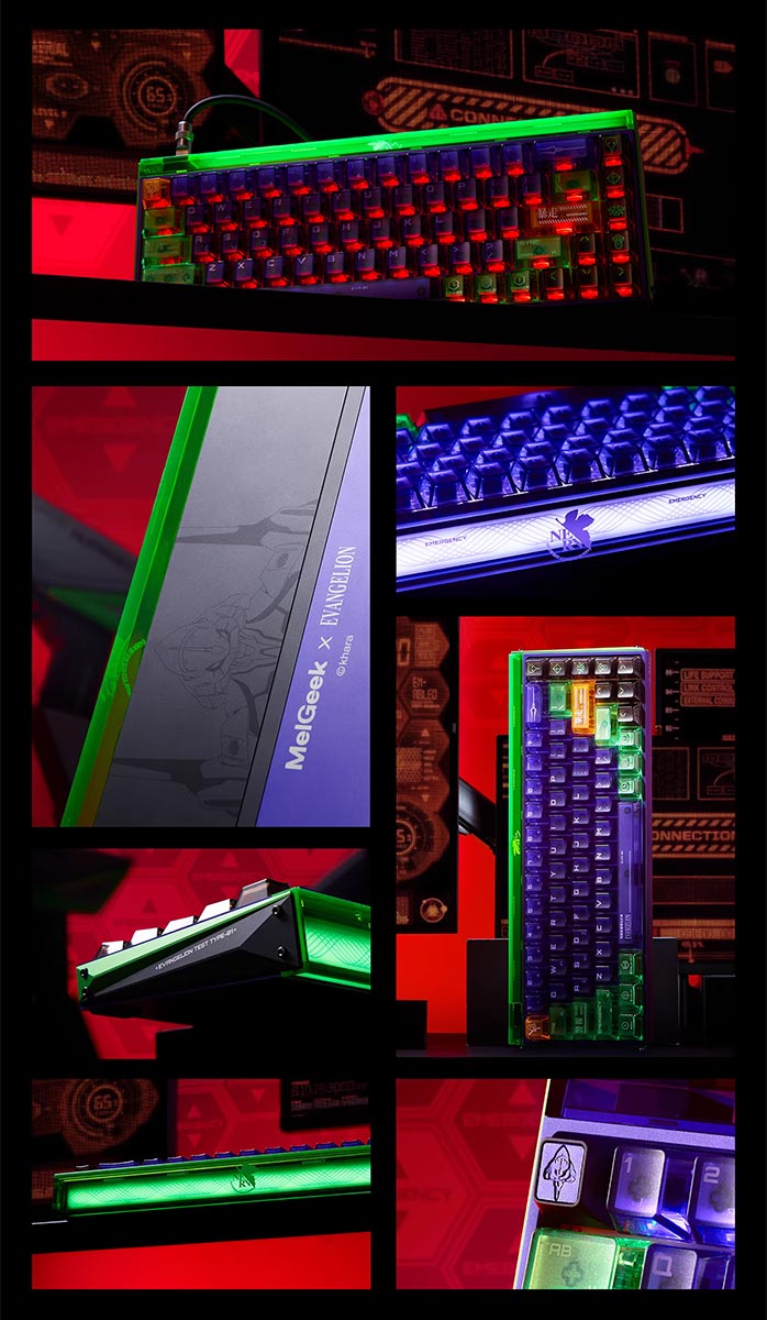 MelGeek x Evangelion Magnetic Switch Keyboard