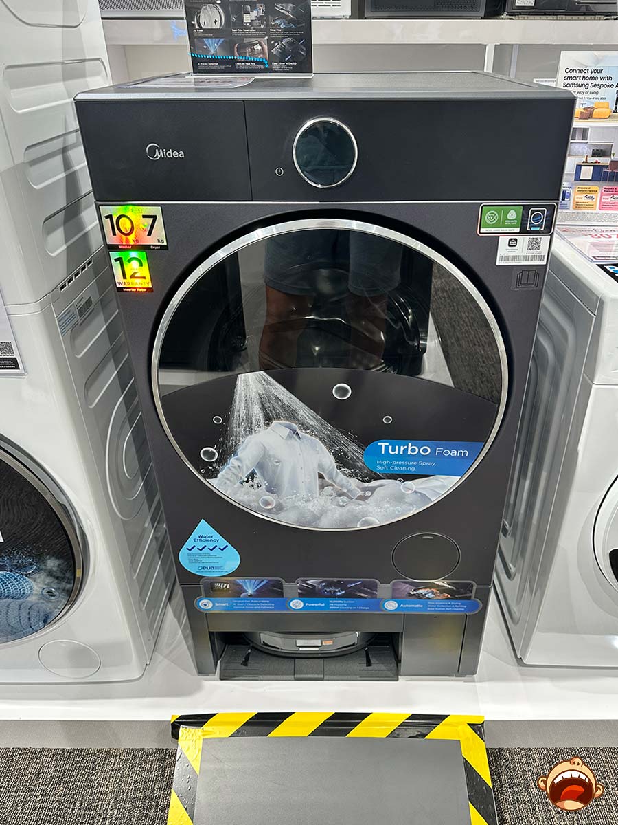 Midea Washbot Washing Machine with Robovac