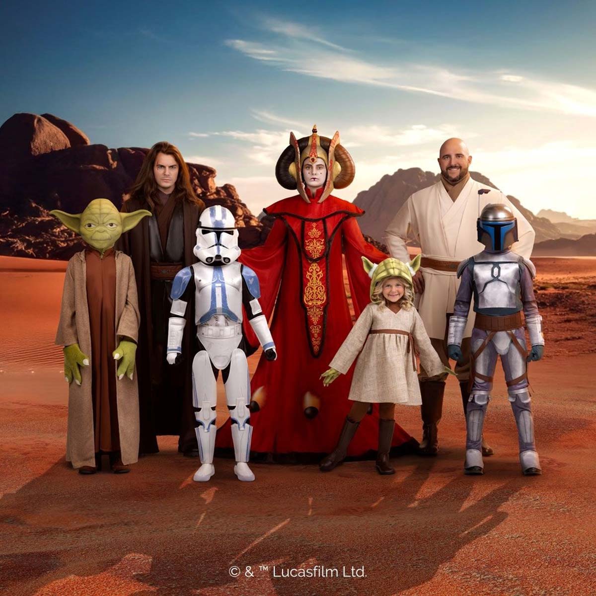 New Inclusive Star Wars Costumes by HalloweenCostumes.com