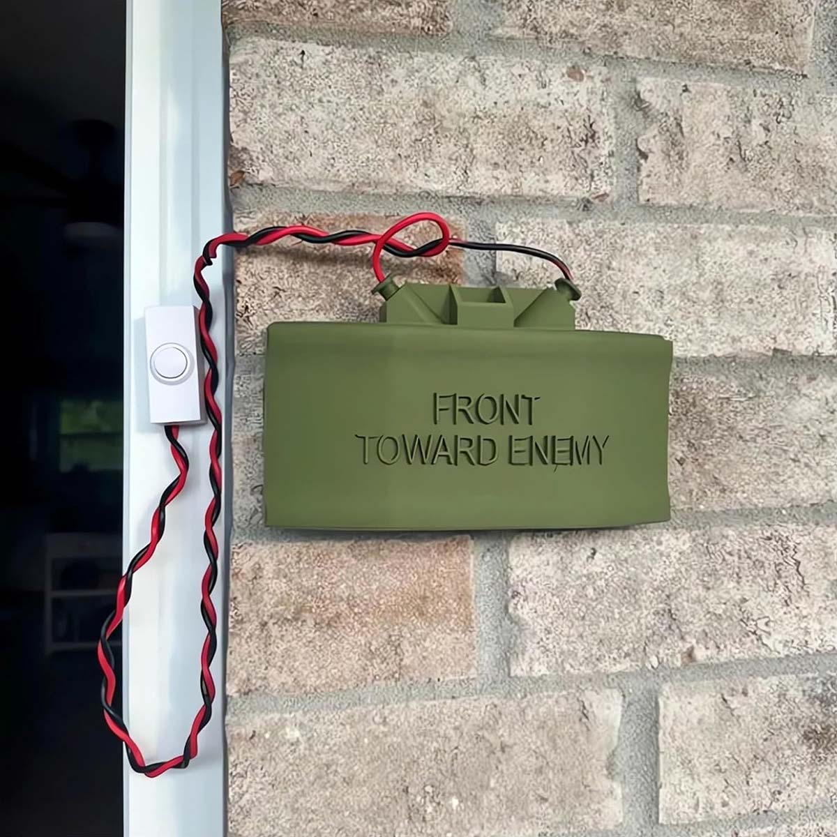 Prank Claymore Do Not Disturb Ring Doorbell