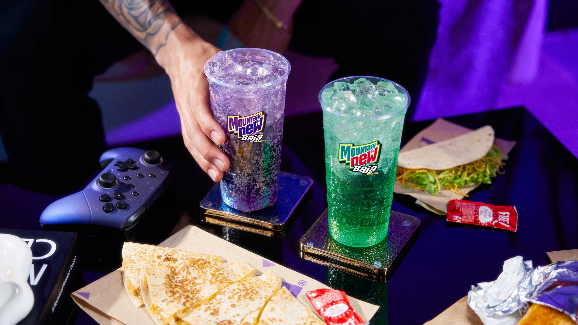 Taco Bell Mountain Dew Baja Midnight