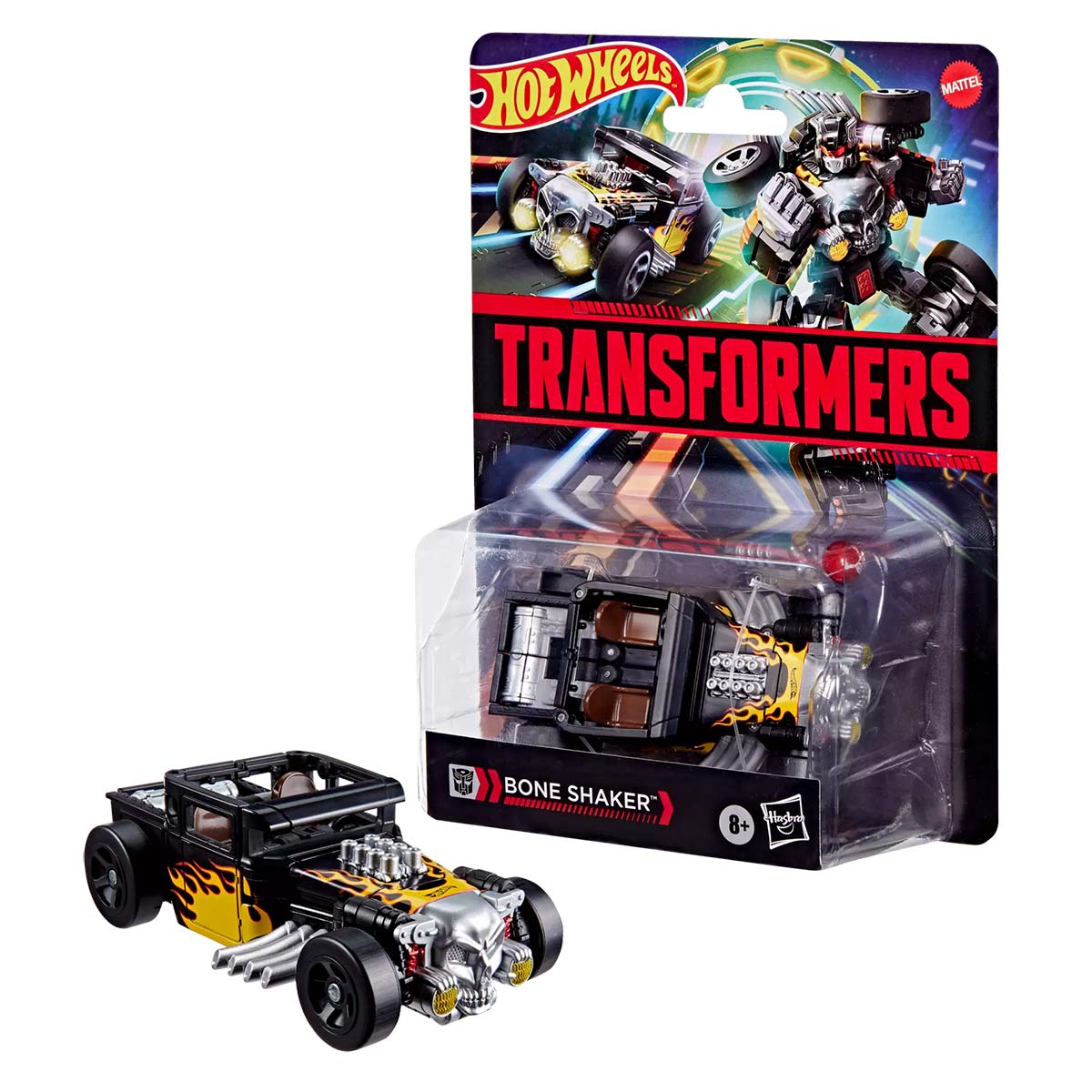 Transformers Collaborative Hot Wheels Bone Shaker