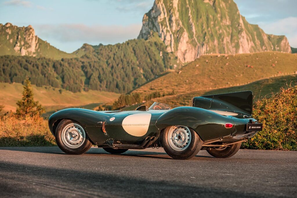 Un-raced Jaguar D-type Zürich Auction