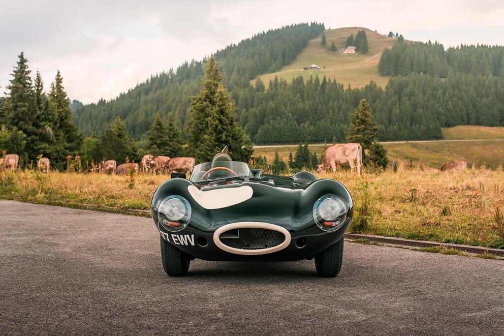 Un-raced Jaguar D-type Zürich Auction