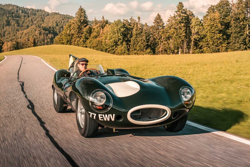 Un-raced Jaguar D-type Zürich Auction