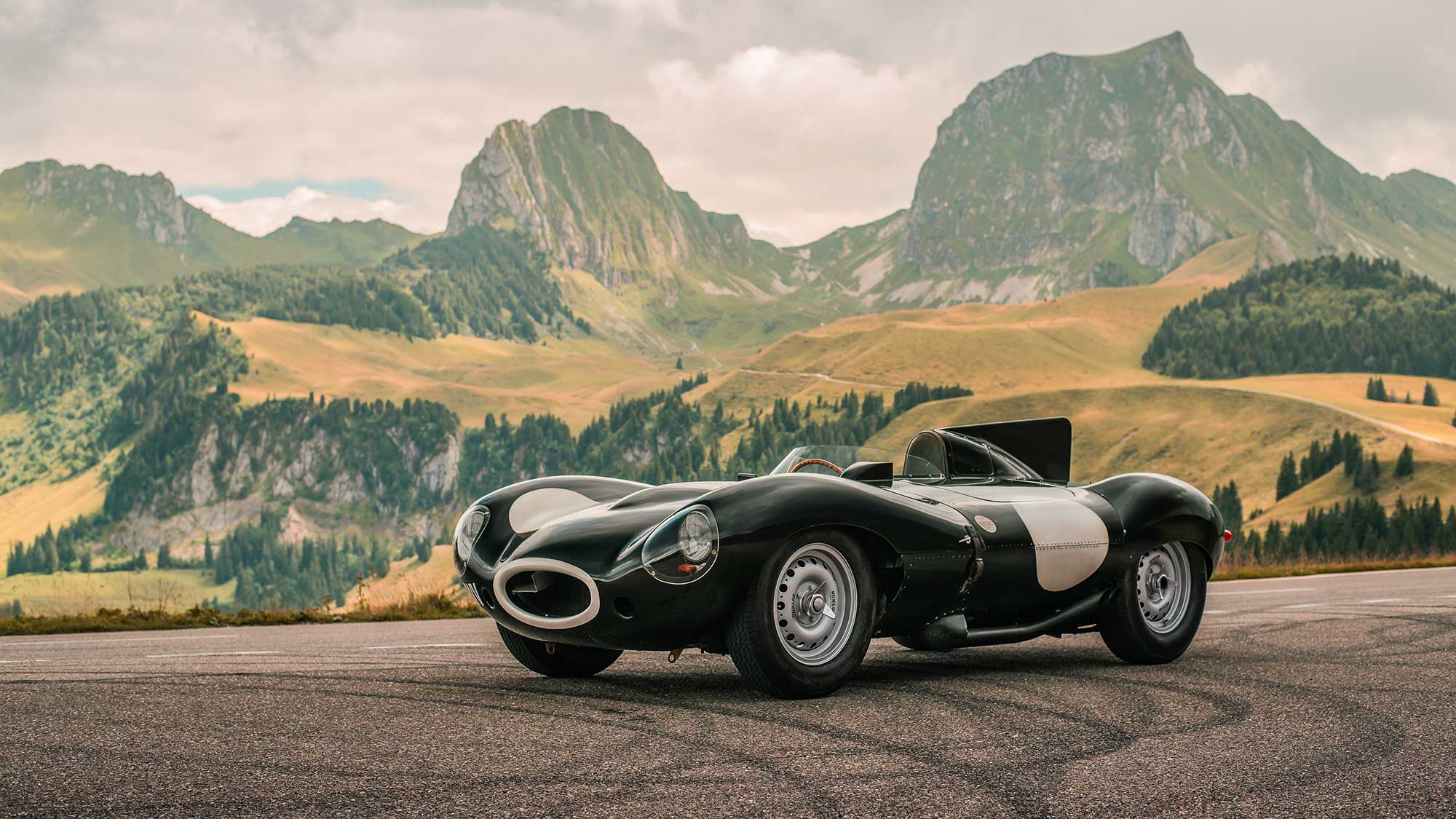 Un-raced Jaguar D-type Zürich Auction