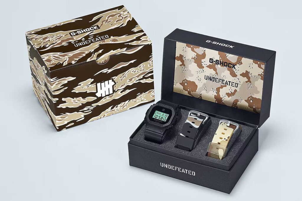 Undefeated x G-Shock DWE5600UD-1 Wristwatch