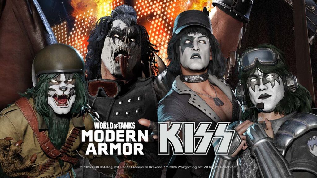 World of Tanks Modern Armor METAL FEST KISS