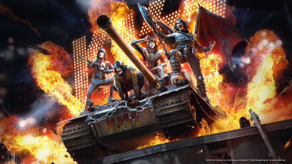 World of Tanks Modern Armor METAL FEST KISS