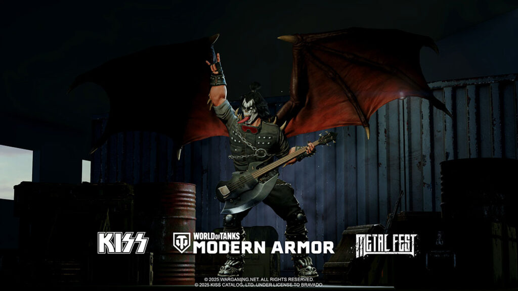 World of Tanks Modern Armor METAL FEST KISS