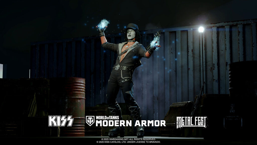 World of Tanks Modern Armor METAL FEST KISS