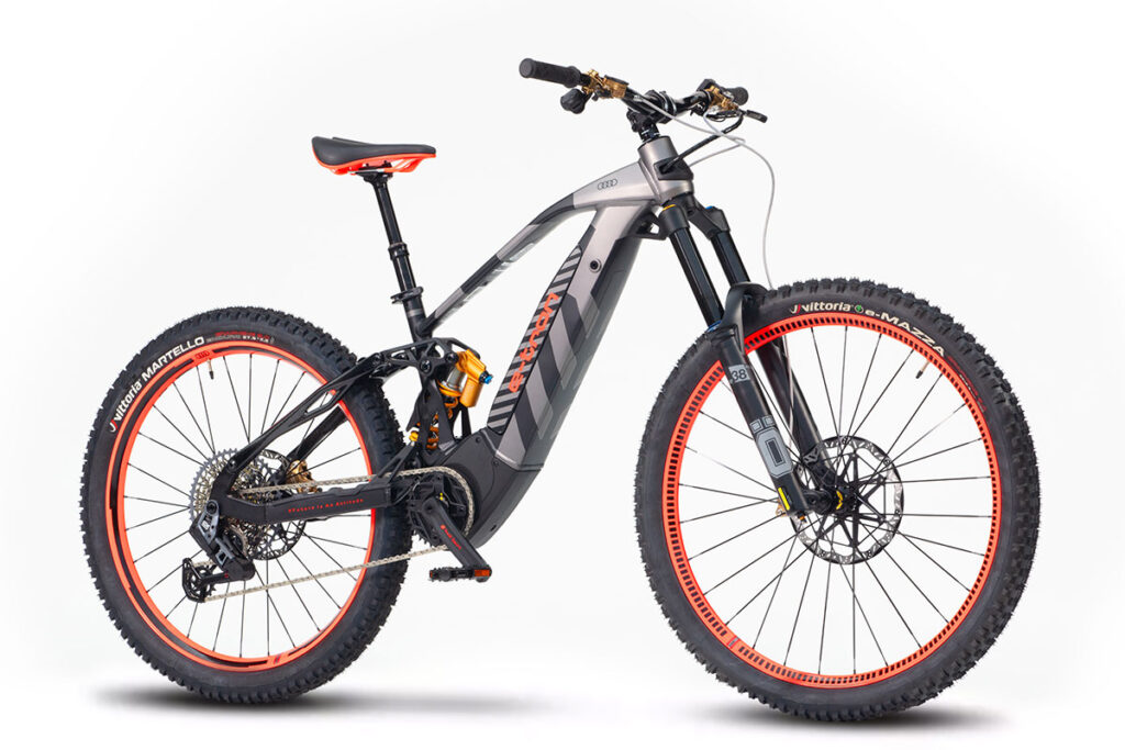 Audi Electric Mountain Bike 2.0 Powered by Fantic
