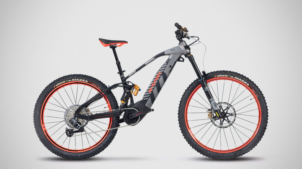 Audi Electric Mountain Bike 2.0 Powered by Fantic