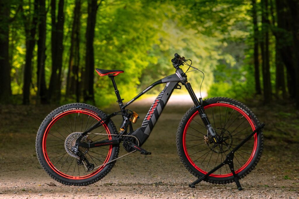 Audi Electric Mountain Bike 2.0 Powered by Fantic