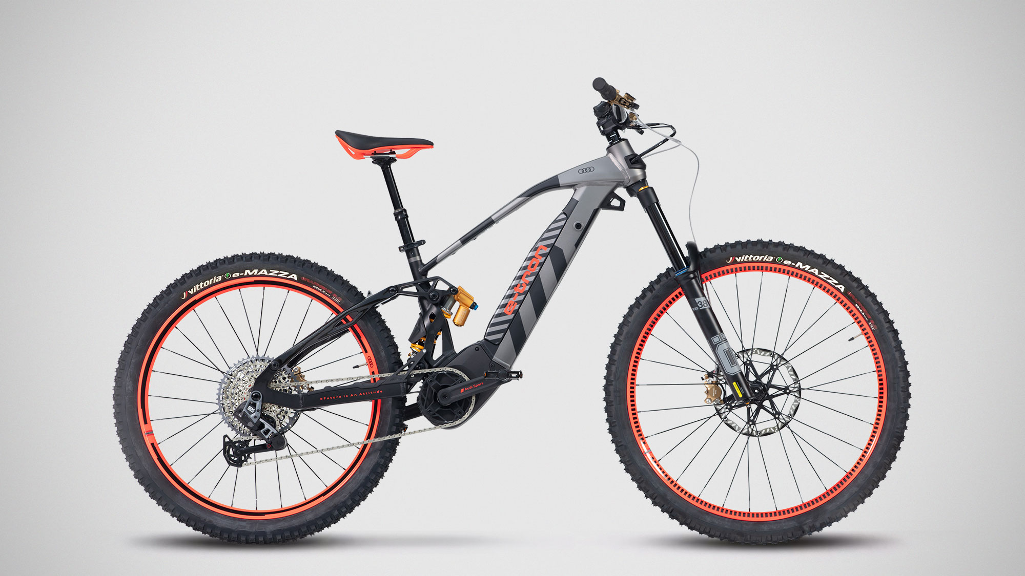 Audi Electric Mountain Bike 2.0 Powered by Fantic