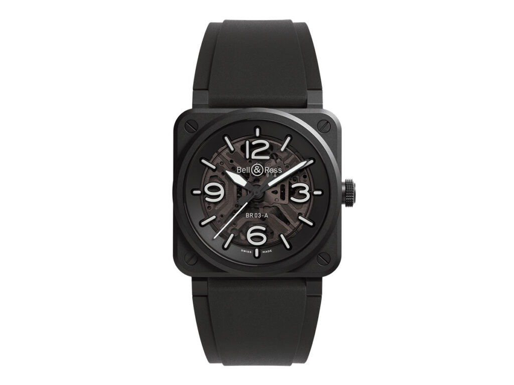 Bell & Ross BR-03 Skeleton Black Ceramic