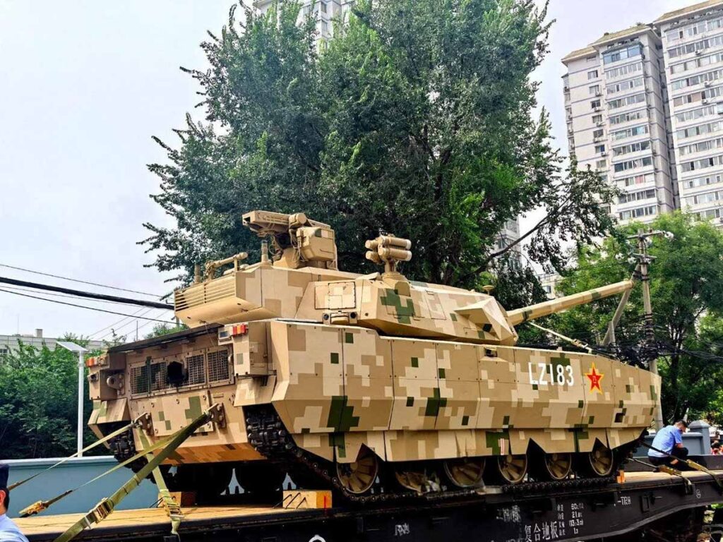 Chinese Army ZTZ-100 Main Battle Tank
