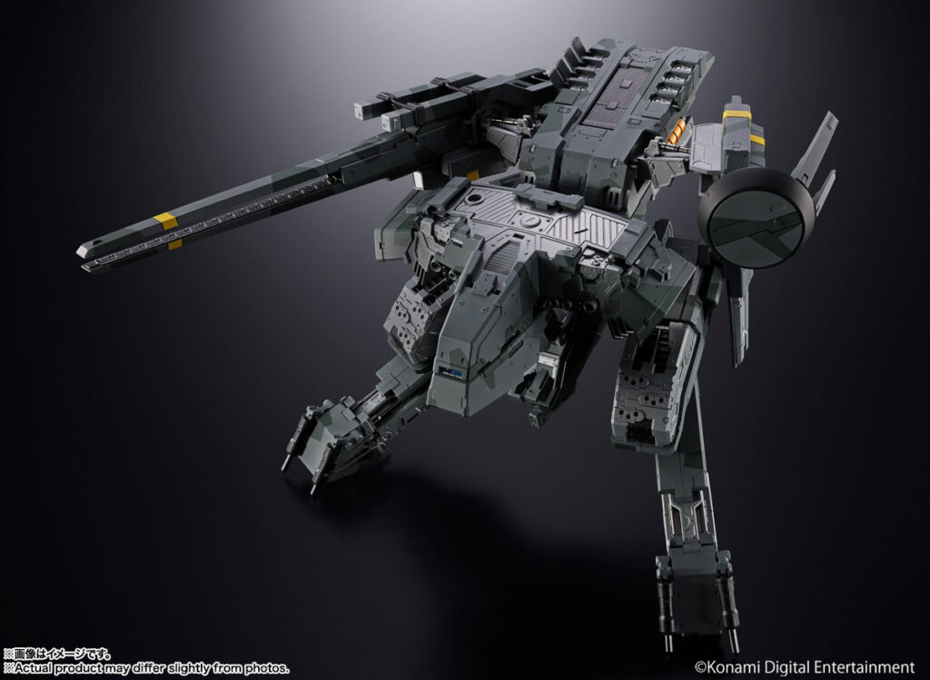 ロボット L GEAR REX Chogokin Brings Metal Gear REX to Life in Die-Cast Glory -