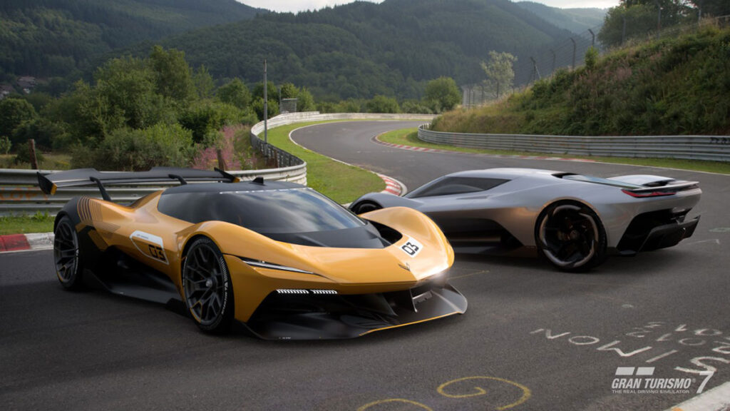 Corvette CX and CX.R Vision Gran Turismo Concepts