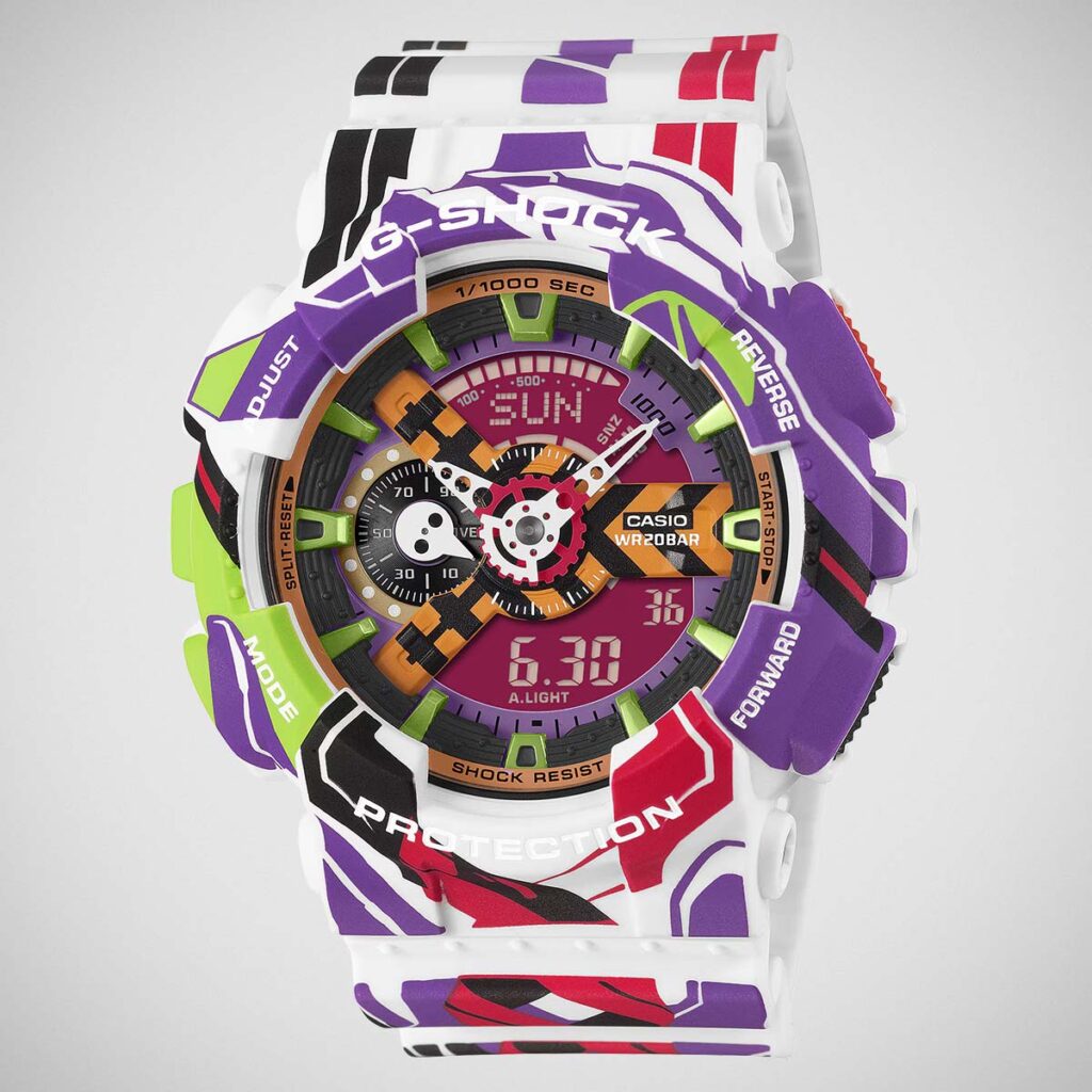 Evangelion x G-Shock GA-110EVA30-7AJR Wristwatch