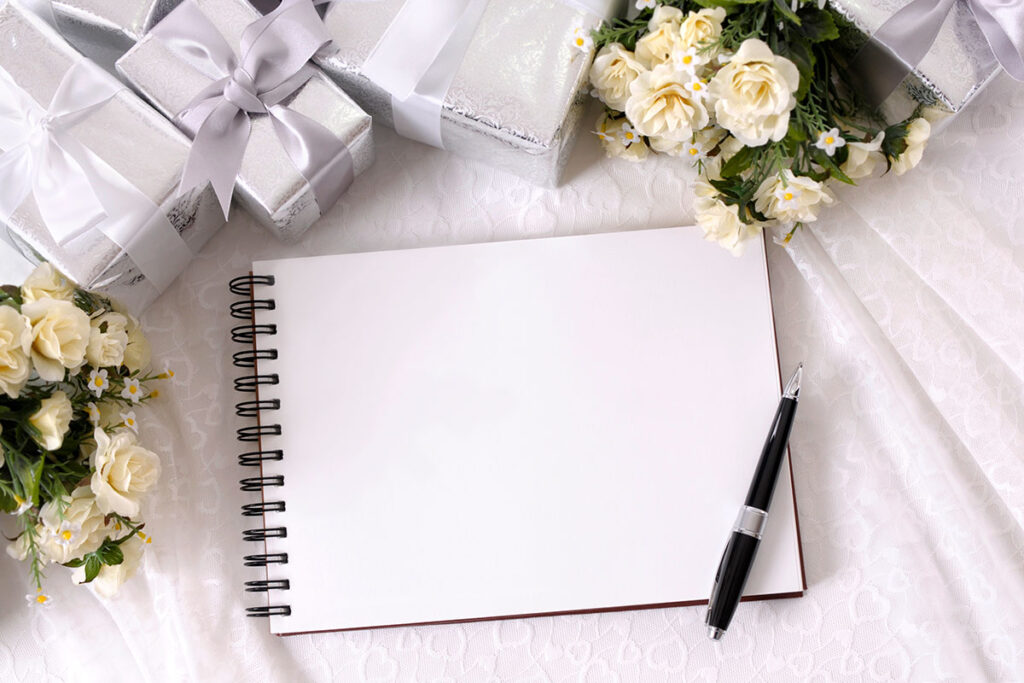 From The Wedding Invitation Card to a Guest Book That Tells Your Story