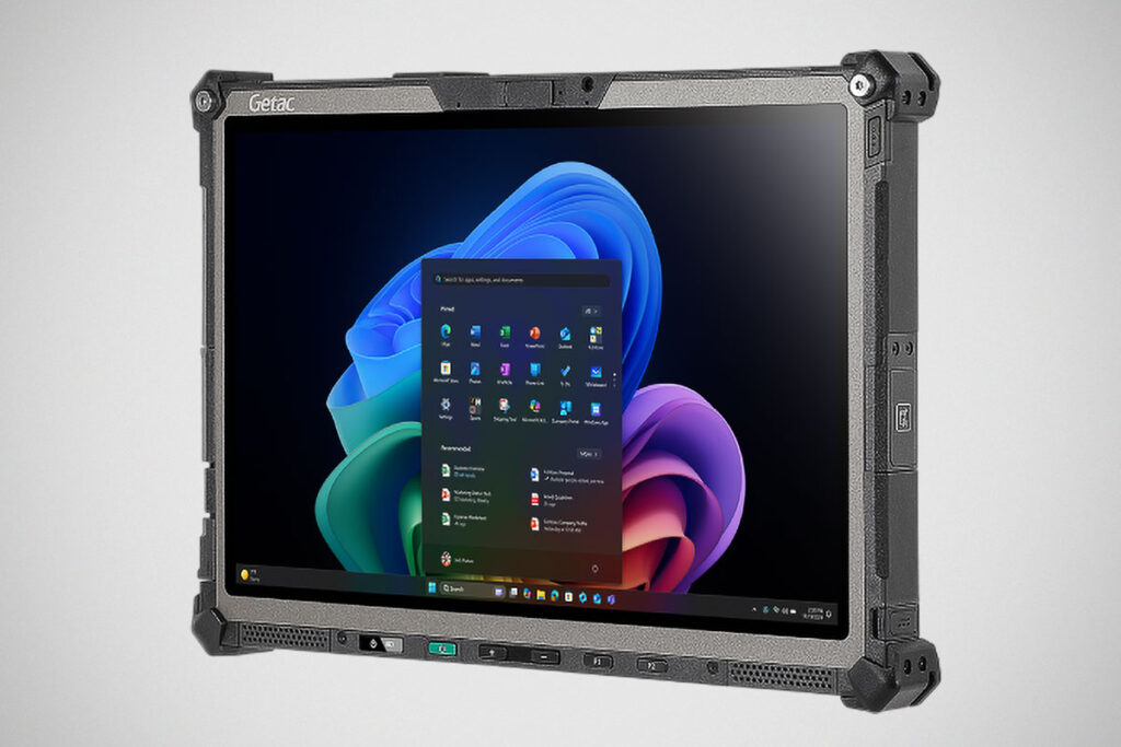 Getac F120 Rugged Tablet as a Copilot+ PC