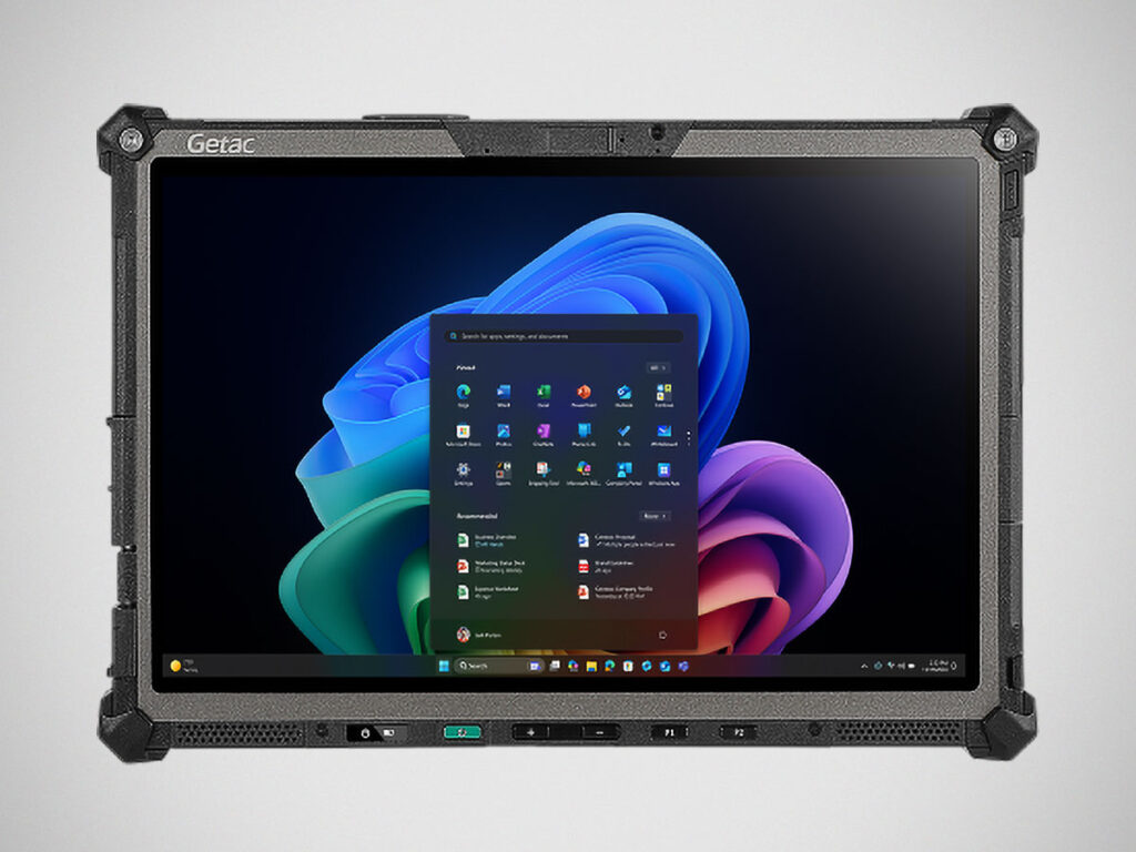Getac F120 Rugged Tablet as a Copilot+ PC